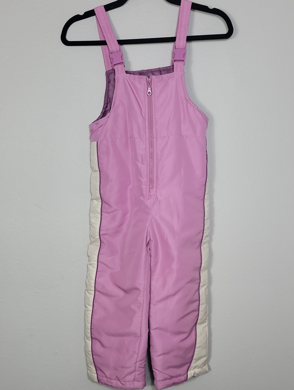 Vintage OshKosh Bgosh Girls Purple Snow Suit Size 6X One Piece Cold Outdoor